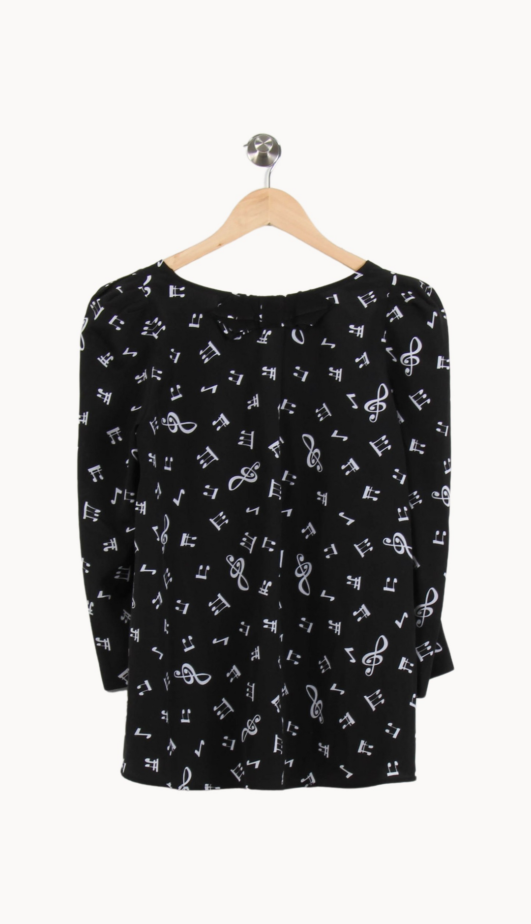 Blouse Noire et Blanche - Taille S/36 de la marque Claudie Pierlot | PARAD53497 - Vendu par Paradigme - Image 4