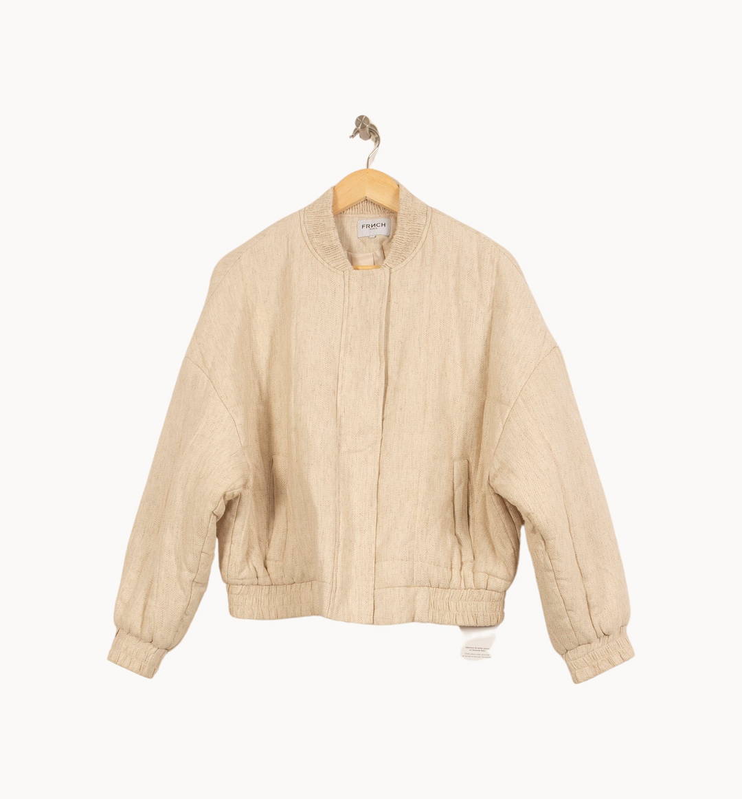 Blouson Beige - Taille XS/34 de la marque FRNCH | PARAD62613 - Vendu par Paradigme - Image 2