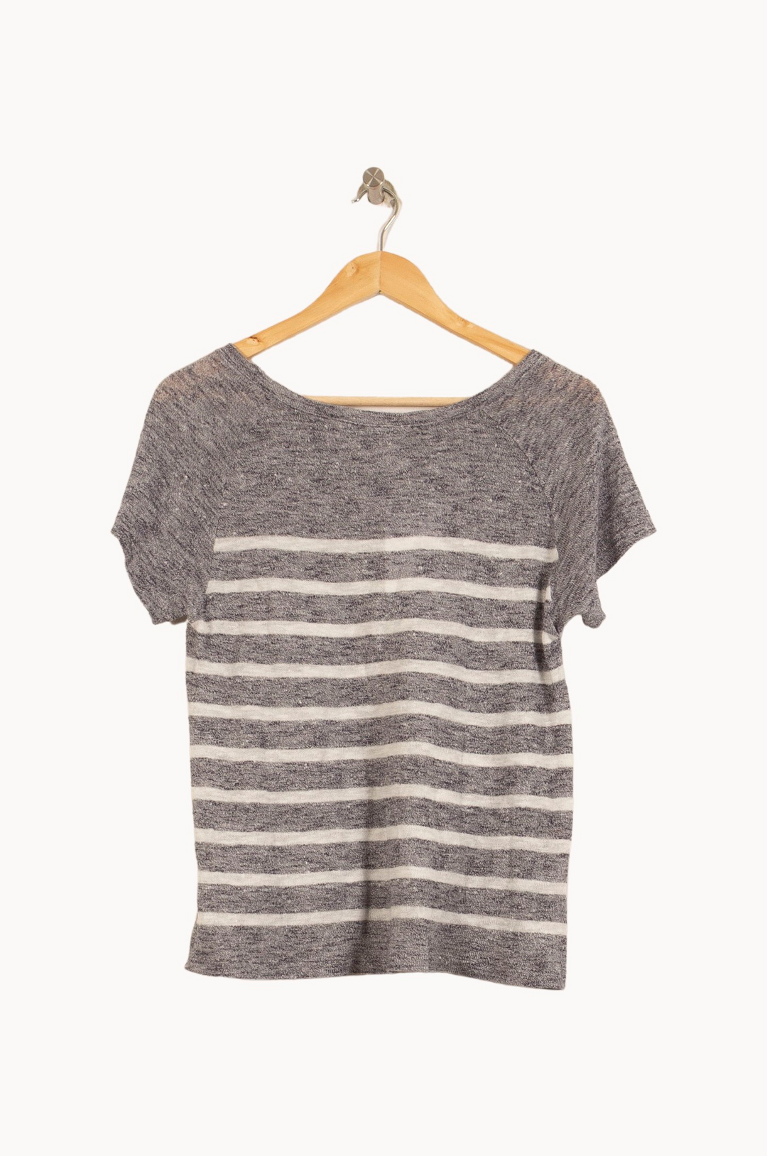 T-shirt Gris et Blanc - Taille M/38 de la marque Comptoir des Cotonniers | PARAD39738 - Vendu par Paradigme - Image 4