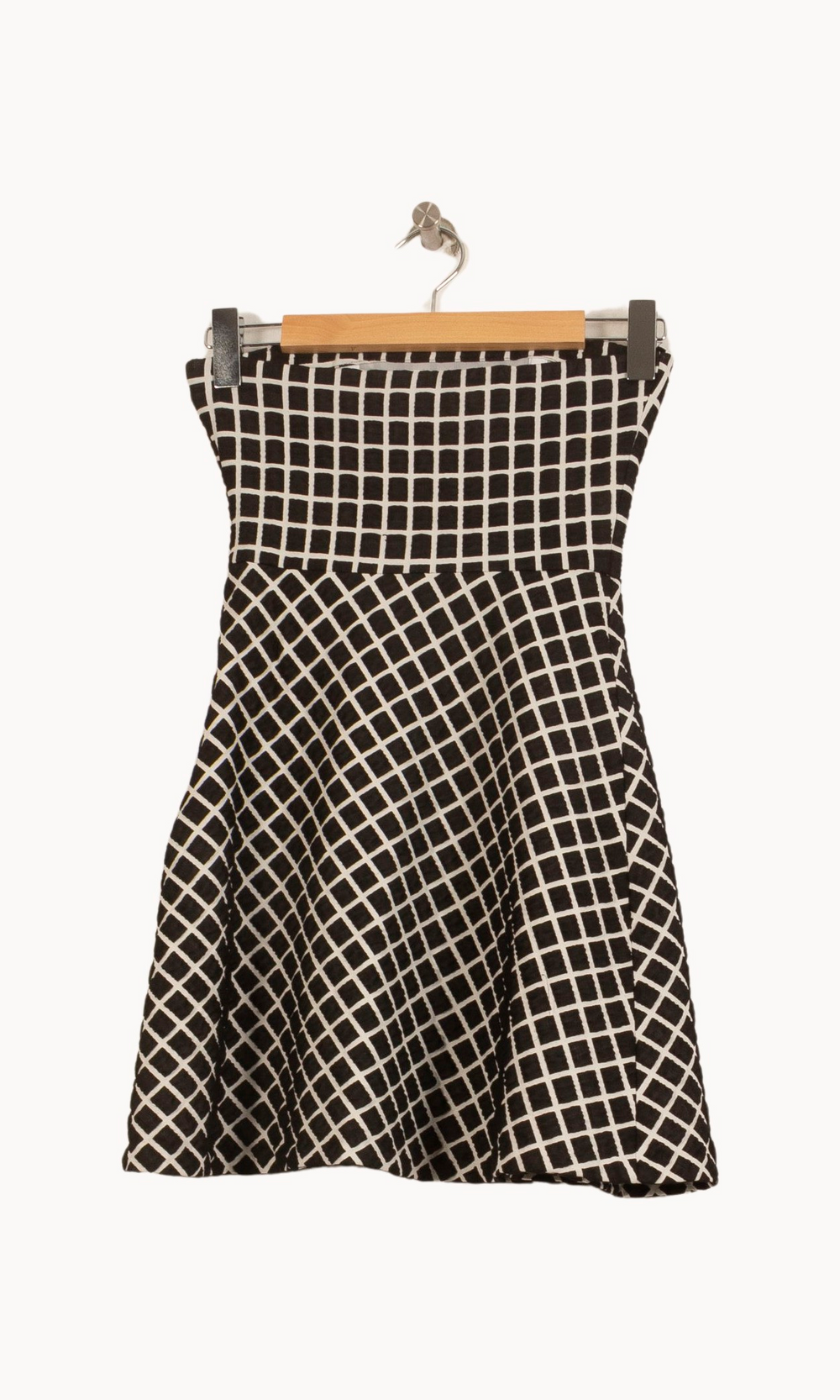 Robe Courte Noire et Blanche - Taille S/36 de la marque Tara Jarmon | PARAD20296 - Vendu par Paradigme - Image 4