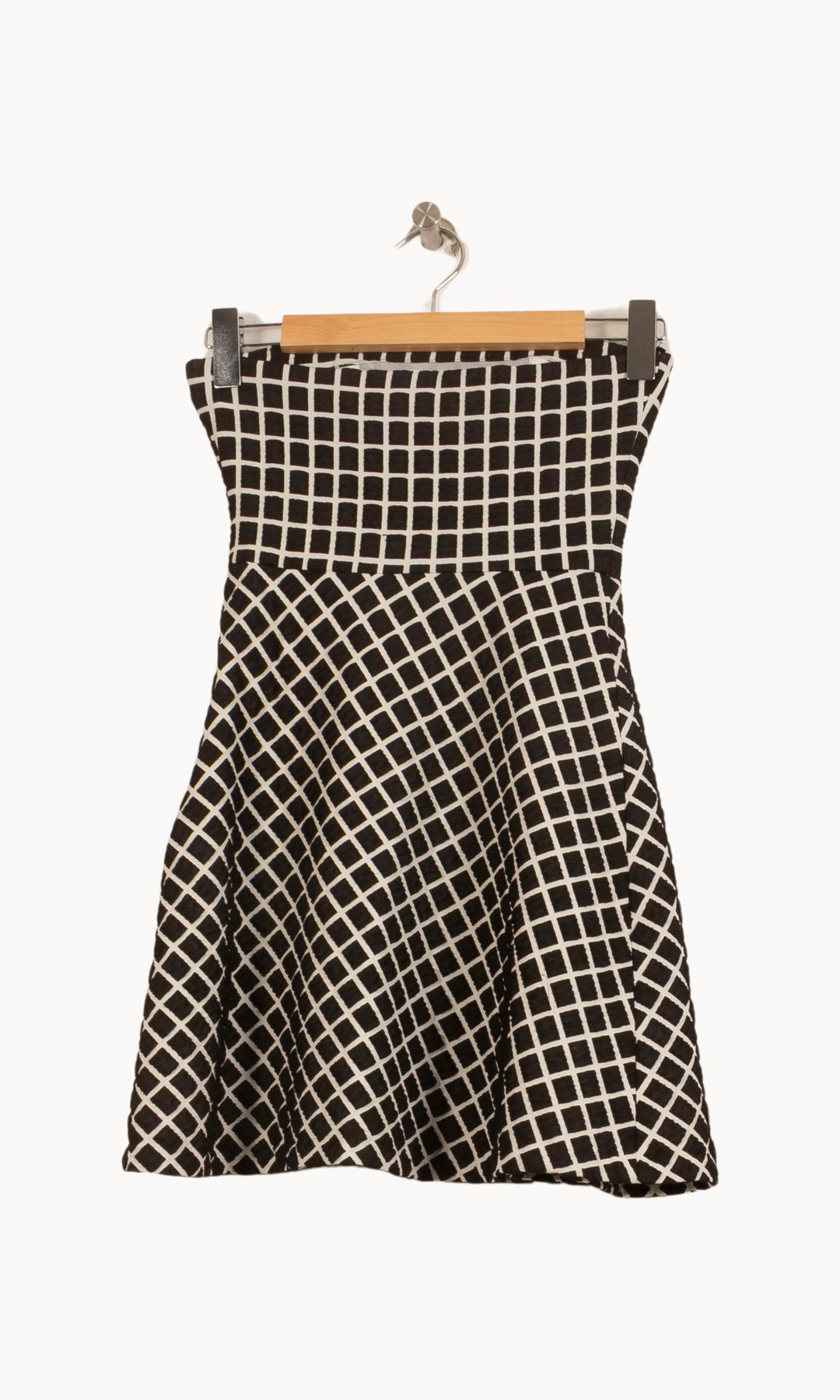 Robe Courte Noire et Blanche - Taille S/36 de la marque Tara Jarmon | PARAD20296 - Vendu par Paradigme - Image 4