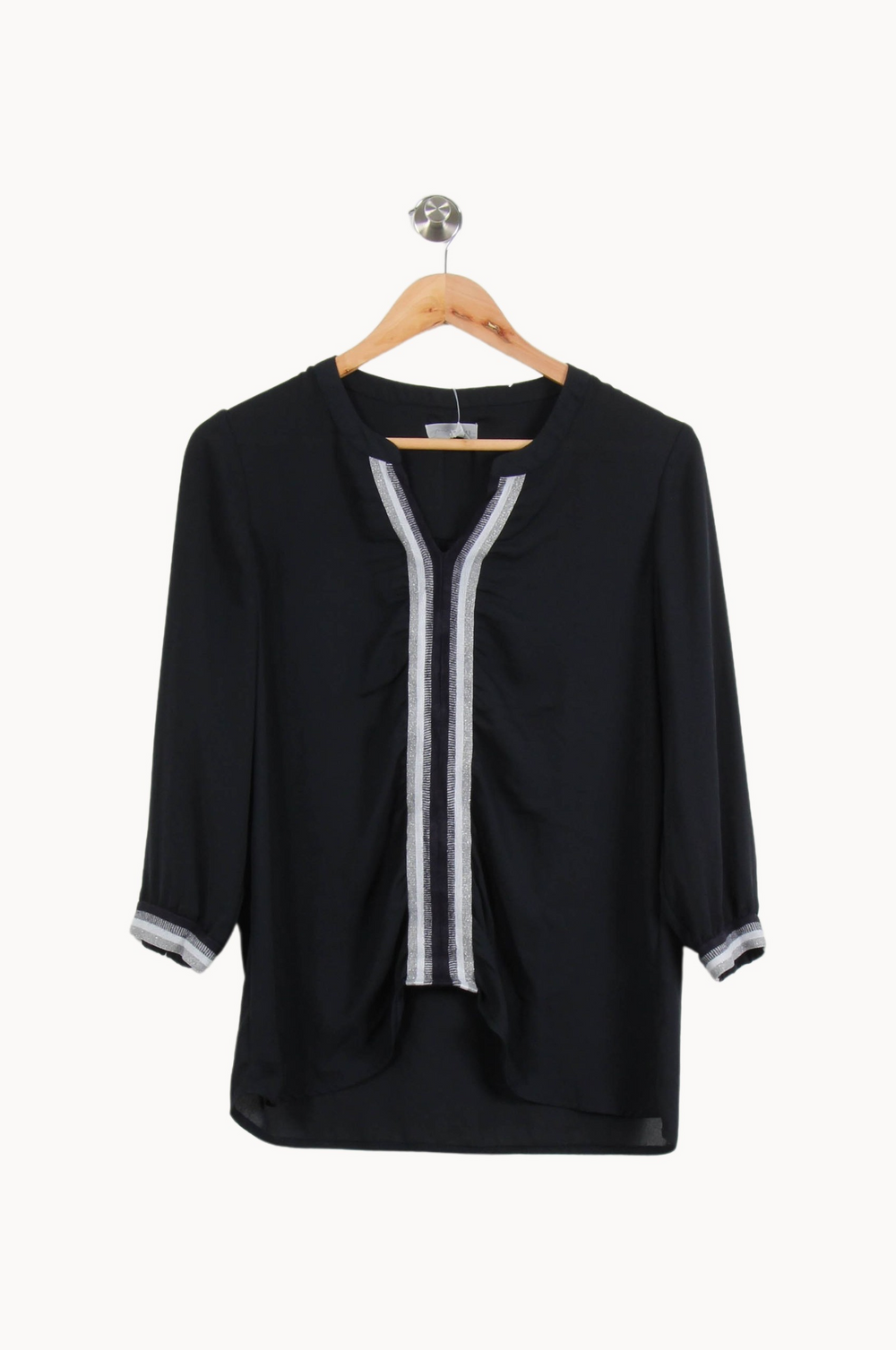 Blouse Bleue et Blanche - Taille M/38 de la marque Maison 123 | PARAD66943 - Vendu par Paradigme - Image 2