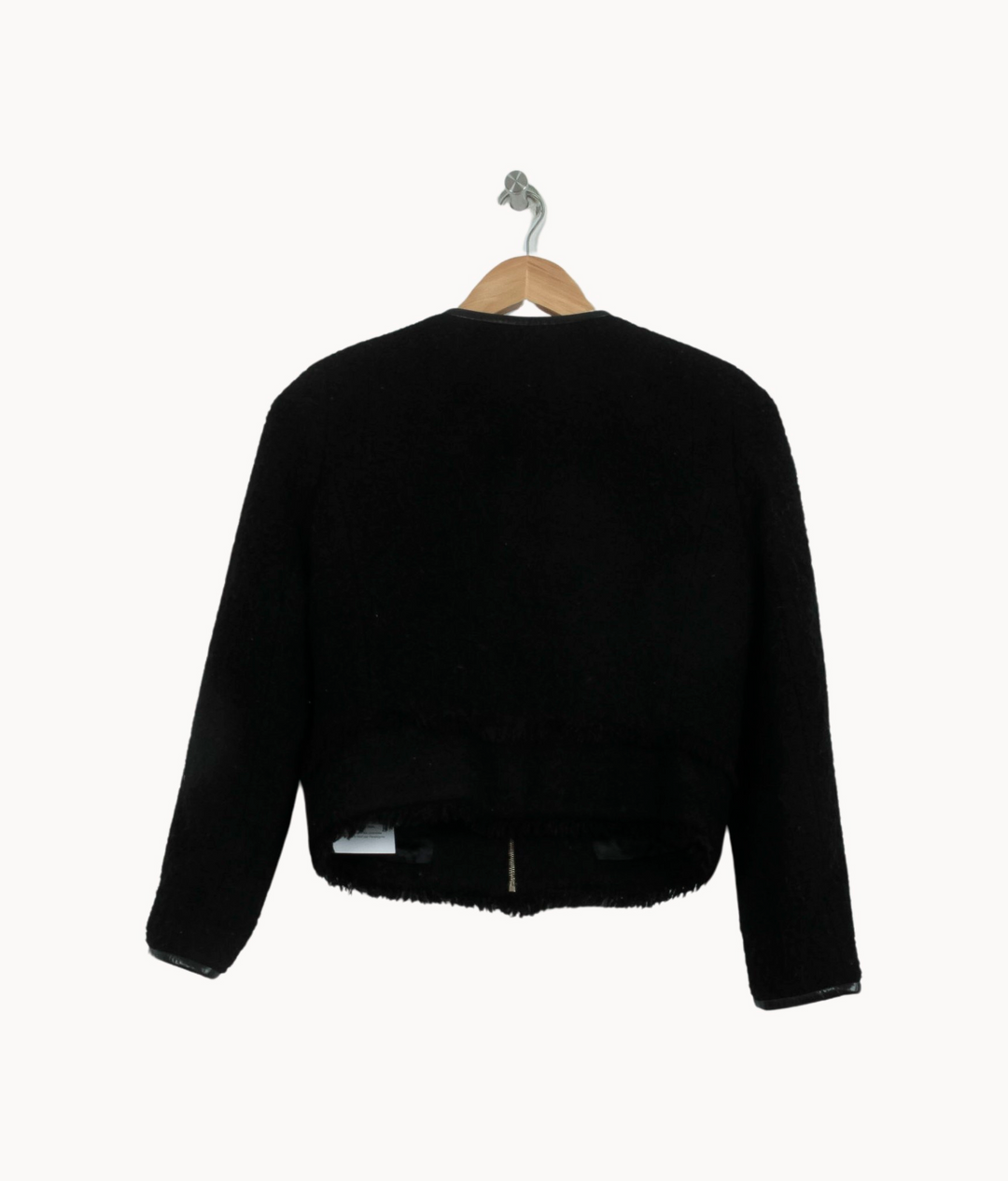 Veste Noire - Taille S/36 de la marque Claudie Pierlot | PARAD53245 - Vendu par Paradigme - Image 4