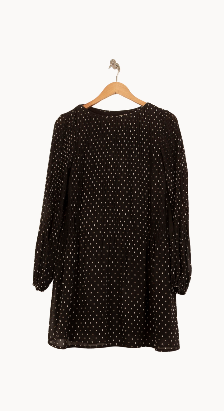 Robe Courte Noire et Blanche - Taille S/36 de la marque Maje | PARAD50960 - Vendu par Paradigme - Image 2