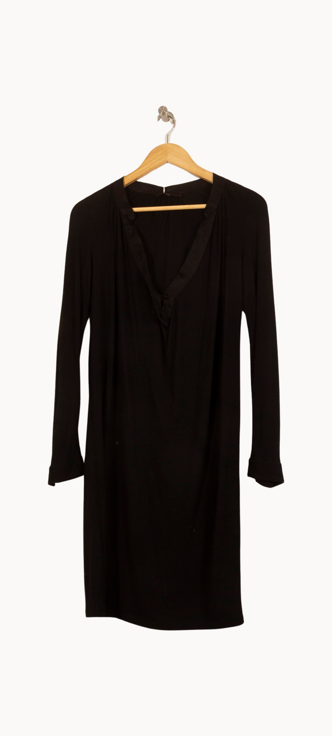Robe Noire - Taille M/38 de la marque Maje | PARAD63400 - Vendu par Paradigme - Image 2