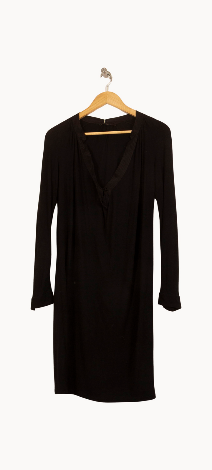 Robe Noire - Taille M/38 de la marque Maje | PARAD63400 - Vendu par Paradigme - Image 2