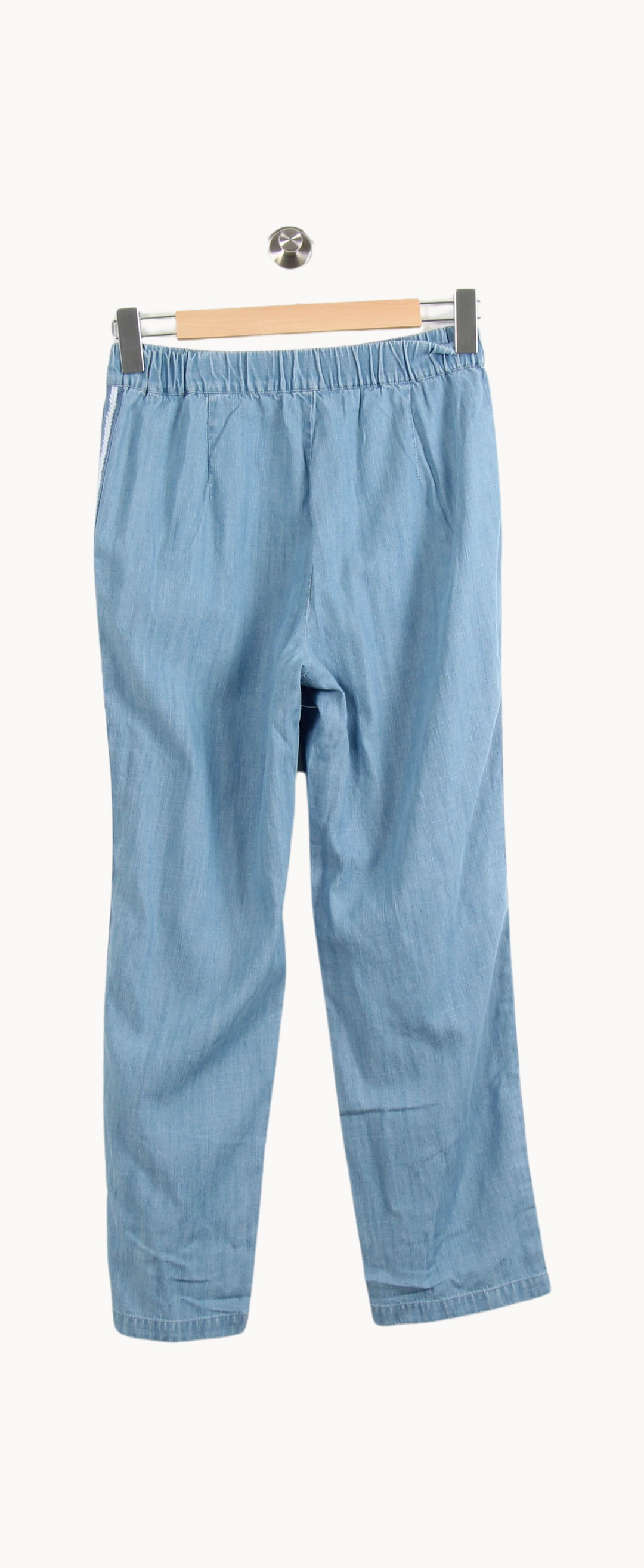 Pantalon Cropped Bleu - Taille S/36 de la marque Ekyog | PARAD66650 - Vendu par Paradigme - Image 4