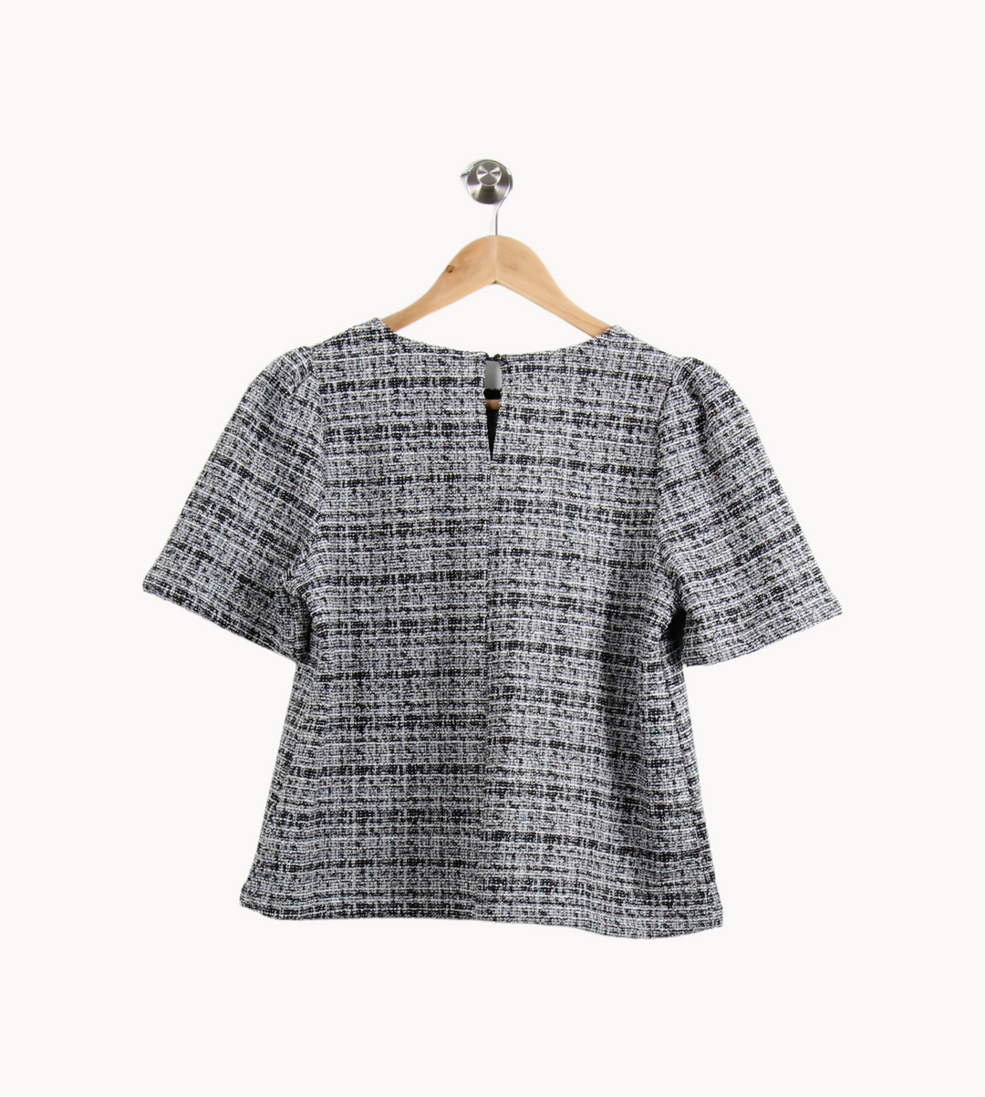 Top Manches Courtes Noir et Blanc - Taille S/36 de la marque Grace & Mila | PARAD64252 - Vendu par Paradigme - Image 4