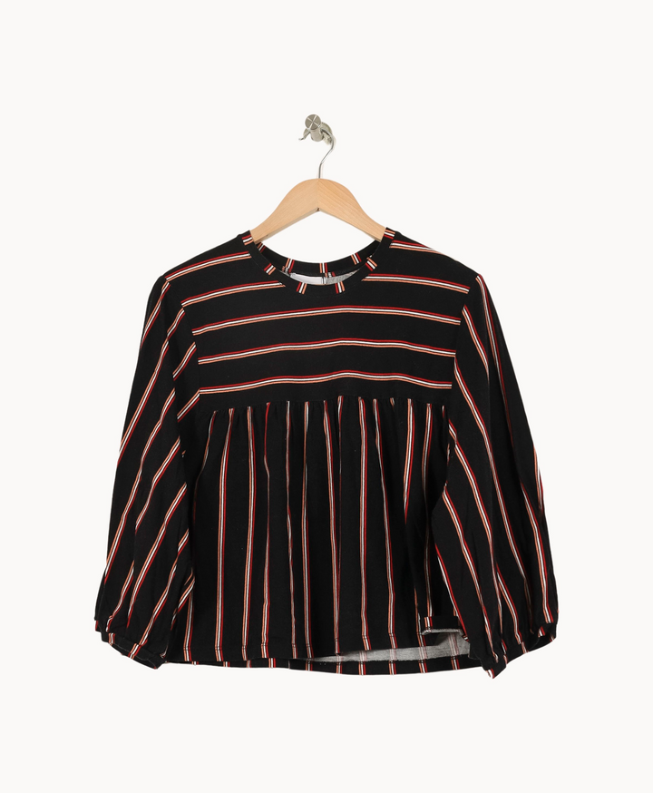 Blouse Noire et Rouge - Taille S/36 de la marque Bimba y Lola | PARAD49134 - Vendu par Paradigme - Image 2