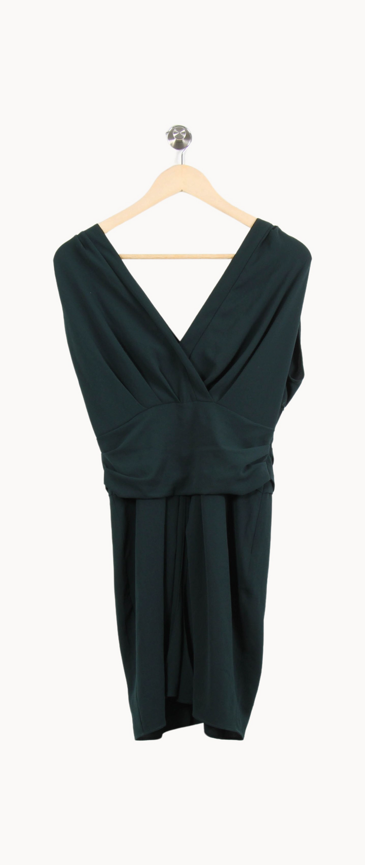 Robe Drapée Verte - Taille M/38 de la marque IKKS | PARAD65204 - Vendu par Paradigme - Image 2