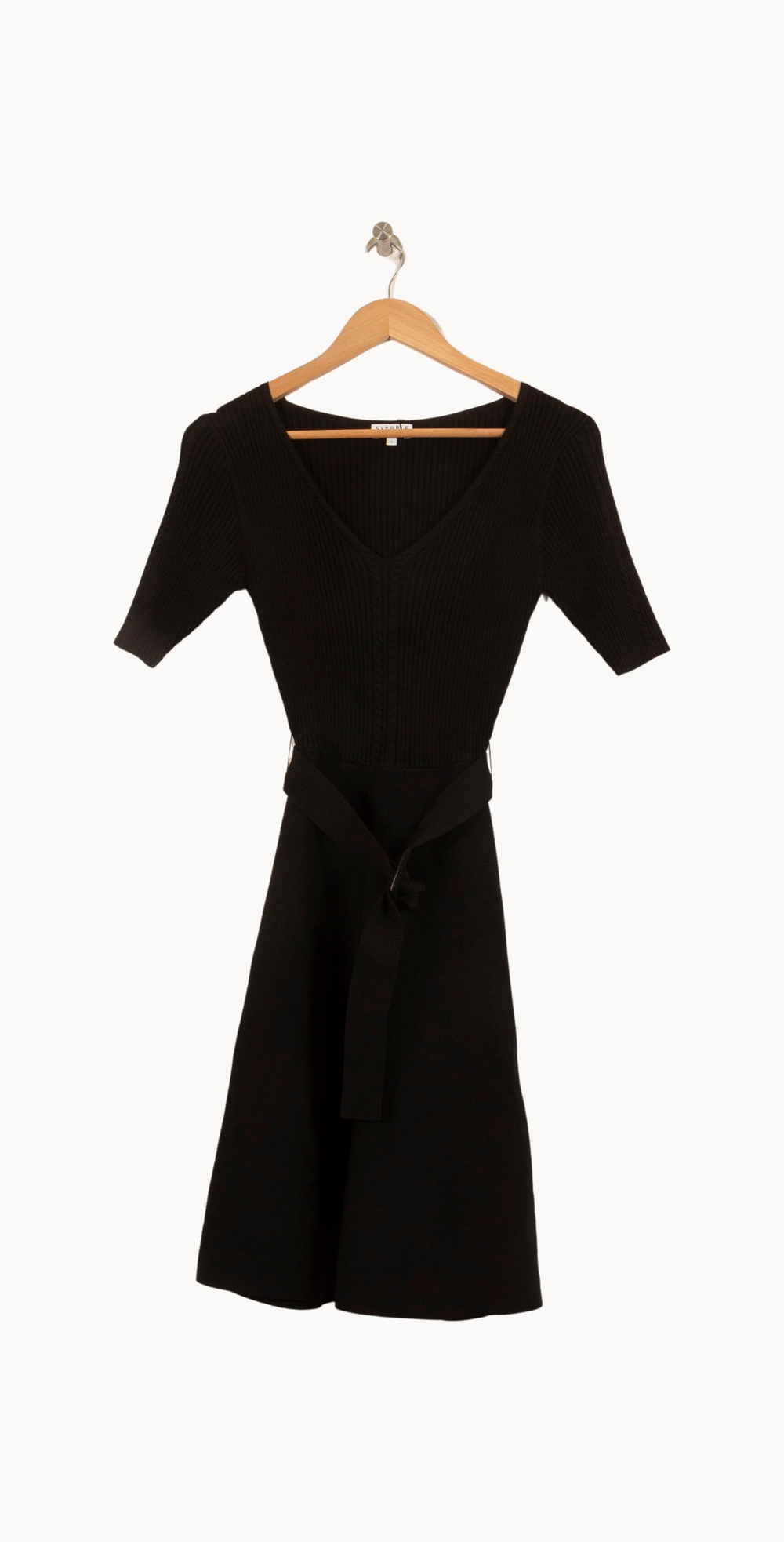Robe Courte Noire - Taille S/36 de la marque Claudie Pierlot | RVLI1095 - Vendu par Paradigme - Image 2