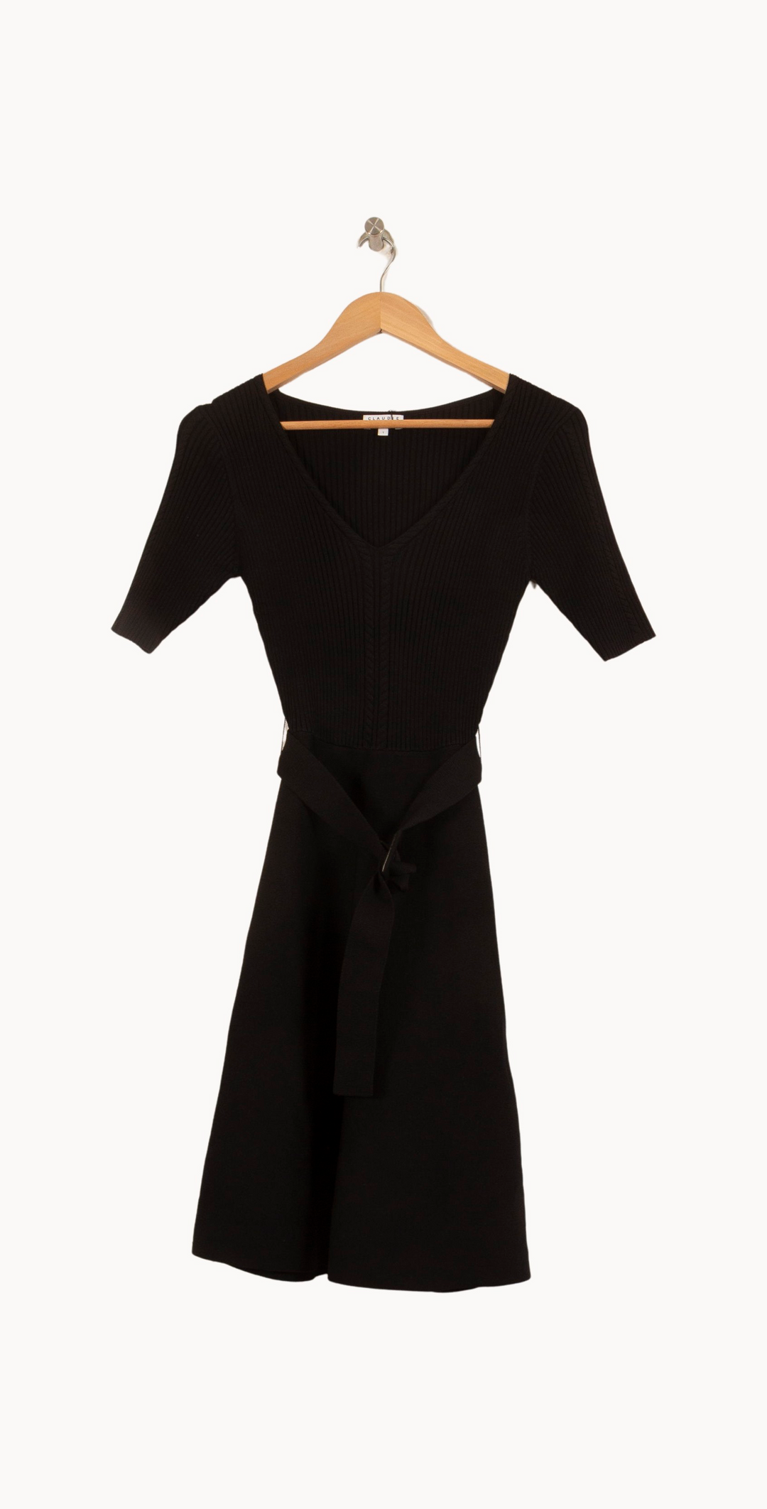 Robe Courte Noire - Taille S/36 de la marque Claudie Pierlot | RVLI1095 - Vendu par Paradigme - Image 2