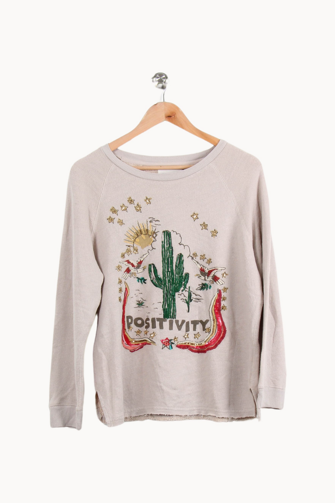 Sweat Beige - Taille S/36 de la marque Léon & Harper | PARAD44839 - Vendu par Paradigme - Image 2