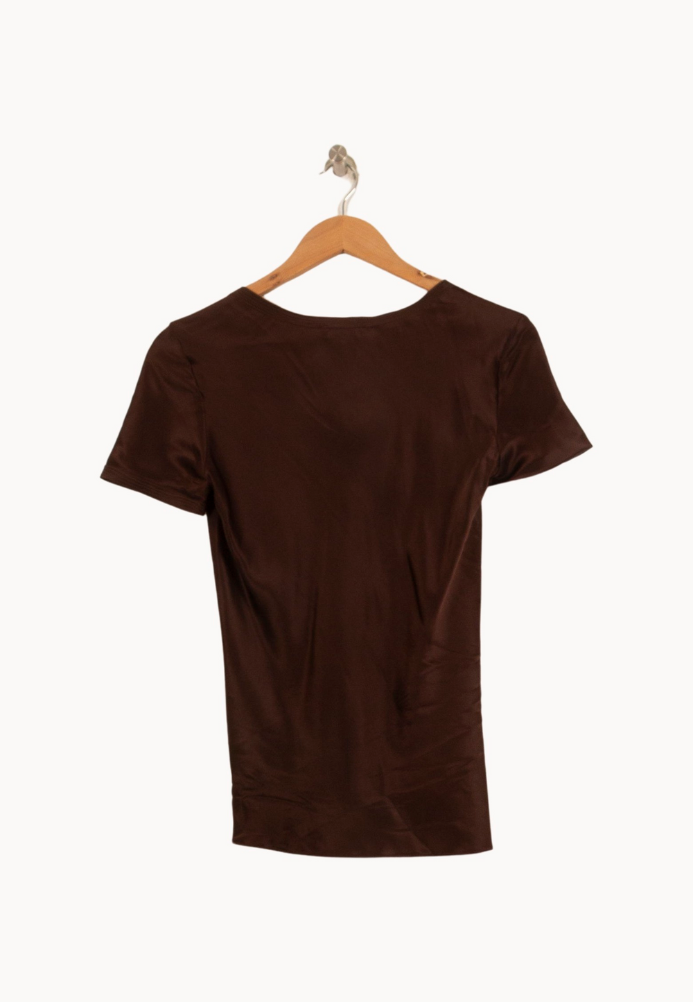 Blouse Marron - Taille L/40 de la marque Gerard Darel | PARAD44966 - Vendu par Paradigme - Image 4