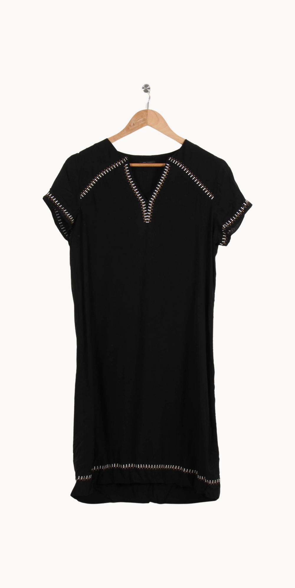 Robe Noire - Taille M/38 de la marque IKKS | PARAD54740 - Vendu par Paradigme - Image 2