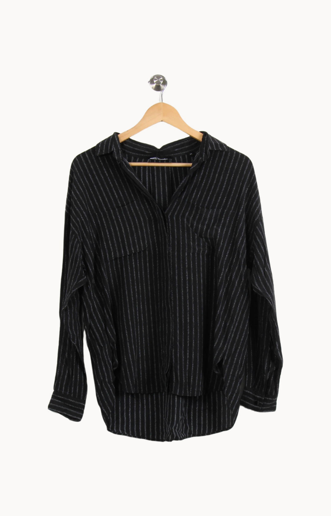 Chemise Noire et Blanche - Taille XS/34 de la marque The Kooples | PARAD44962 - Vendu par Paradigme - Image 2