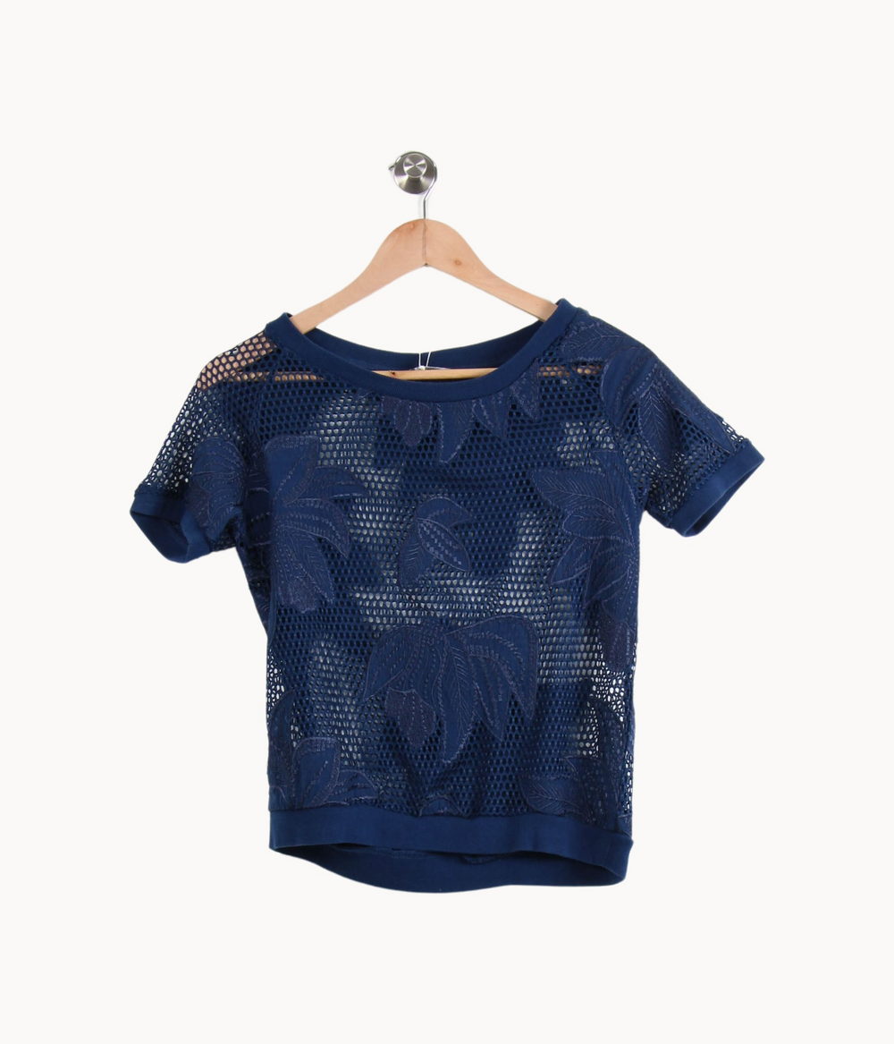 Tee-shirt Bleu - Taille XS/34 de la marque Liu Jo | PARAD66597 - Vendu par Paradigme - Image 2