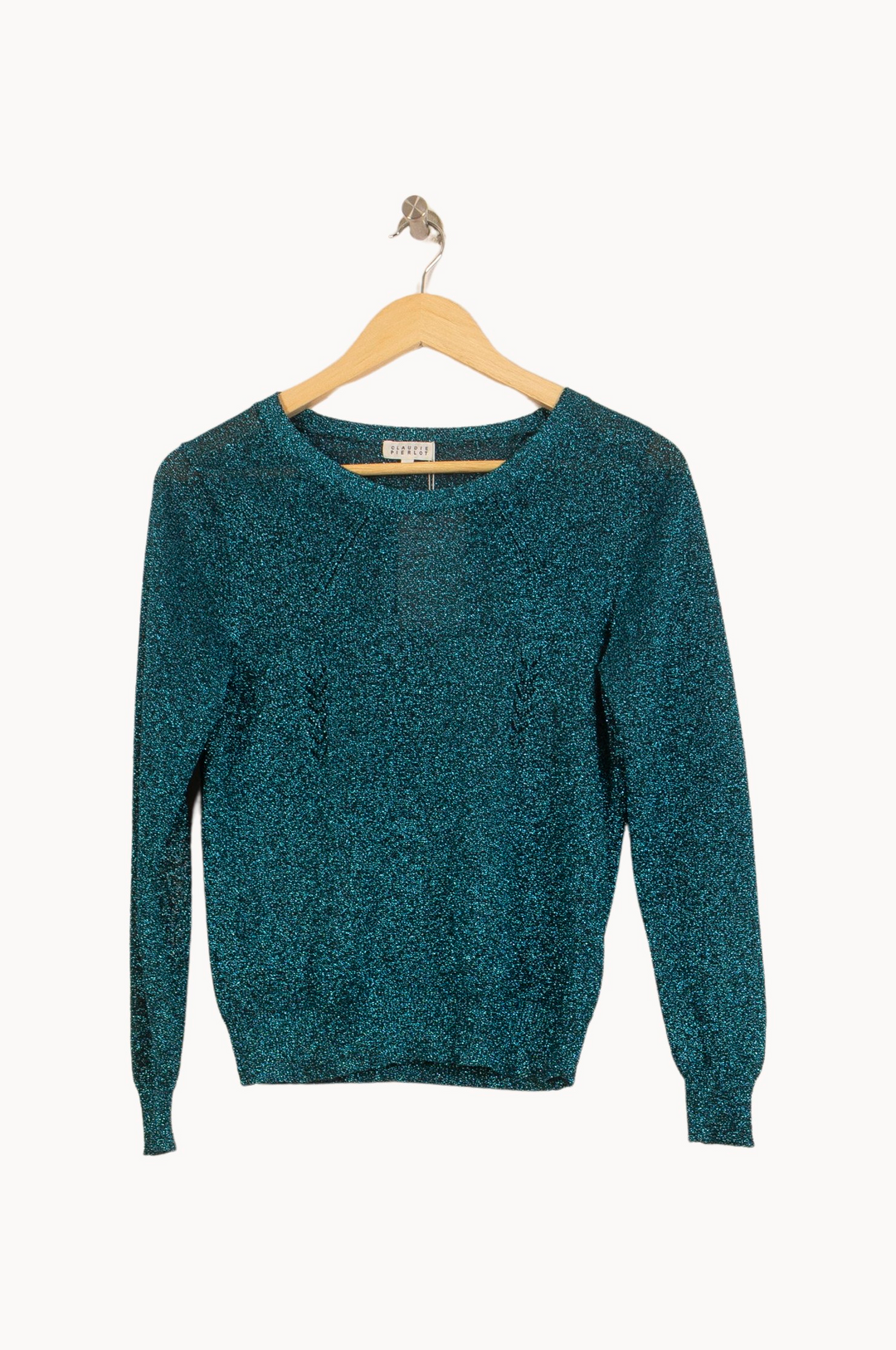 Pull Bleu - Taille S/36 de la marque Claudie Pierlot | PARAD62643 - Vendu par Paradigme - Image 2