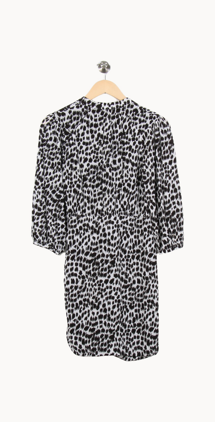Robe Courte Blanche et Noire - Taille XS/34 de la marque Bérénice | PARAD67018 - Vendu par Paradigme - Image 4