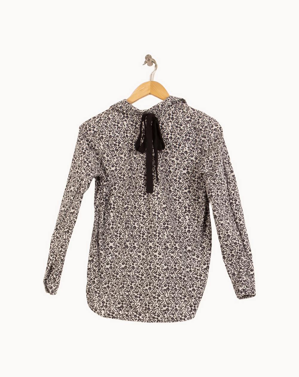 Chemise Blanc et Bleu - Taille S/36 de la marque Claudie Pierlot | PARAD55379 - Vendu par Paradigme - Image 4