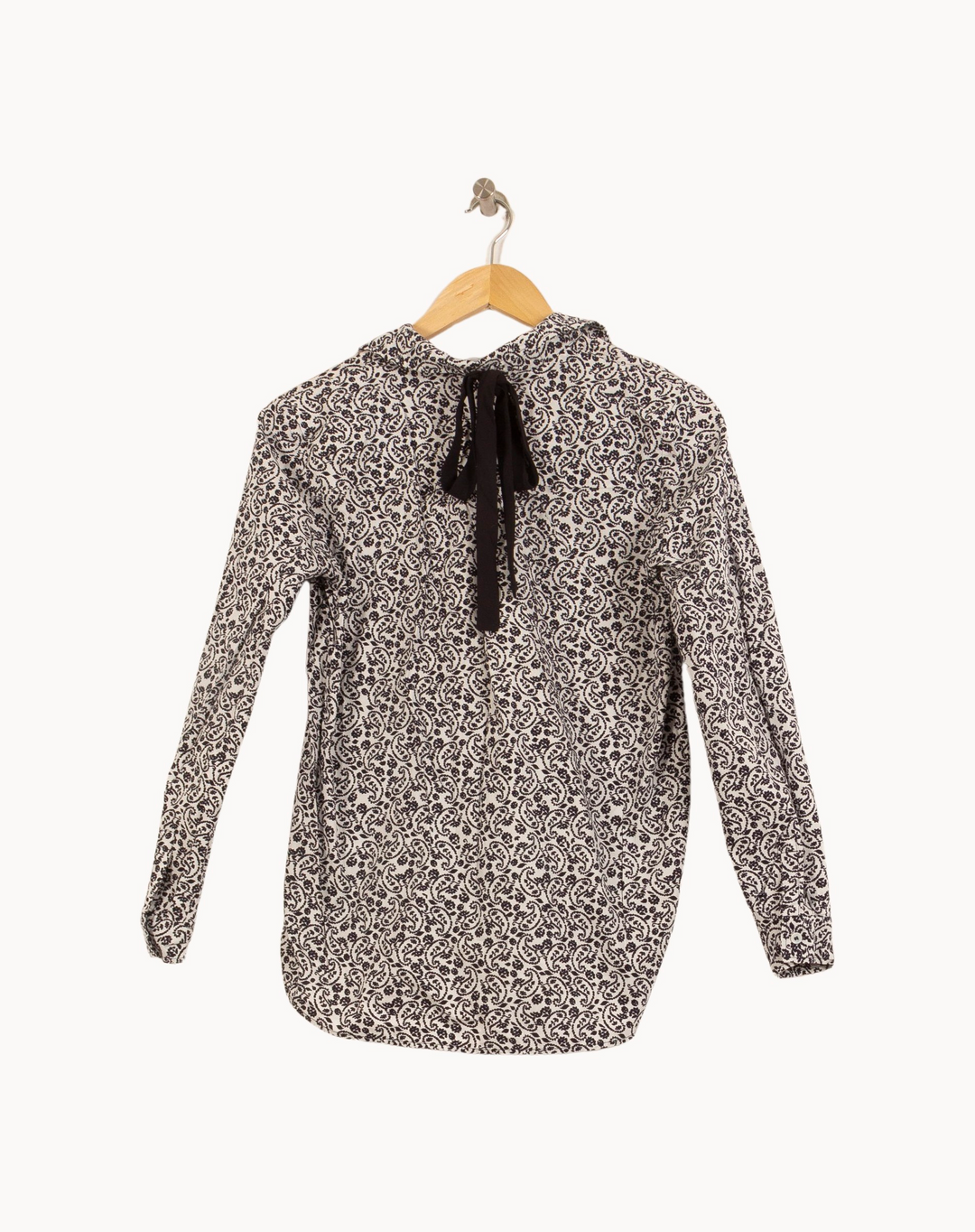 Chemise Blanc et Bleu - Taille S/36 de la marque Claudie Pierlot | PARAD55379 - Vendu par Paradigme - Image 4
