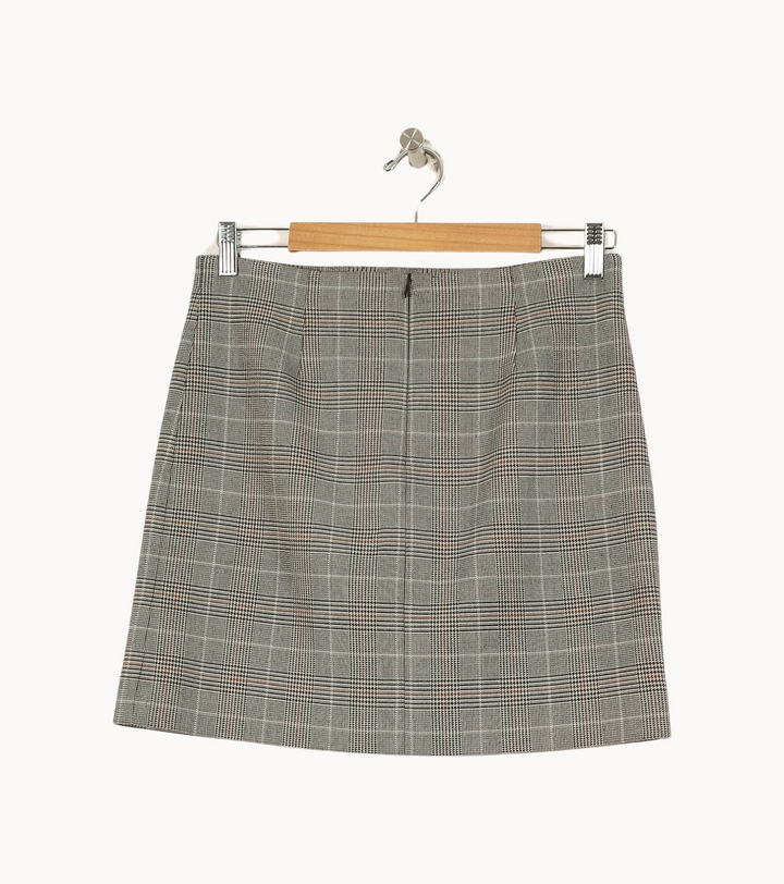 Jupe Écossaise Grise - Taille M/38 de la marque Comptoir des Cotonniers | PARAD49110 - Vendu par Paradigme - Image 4
