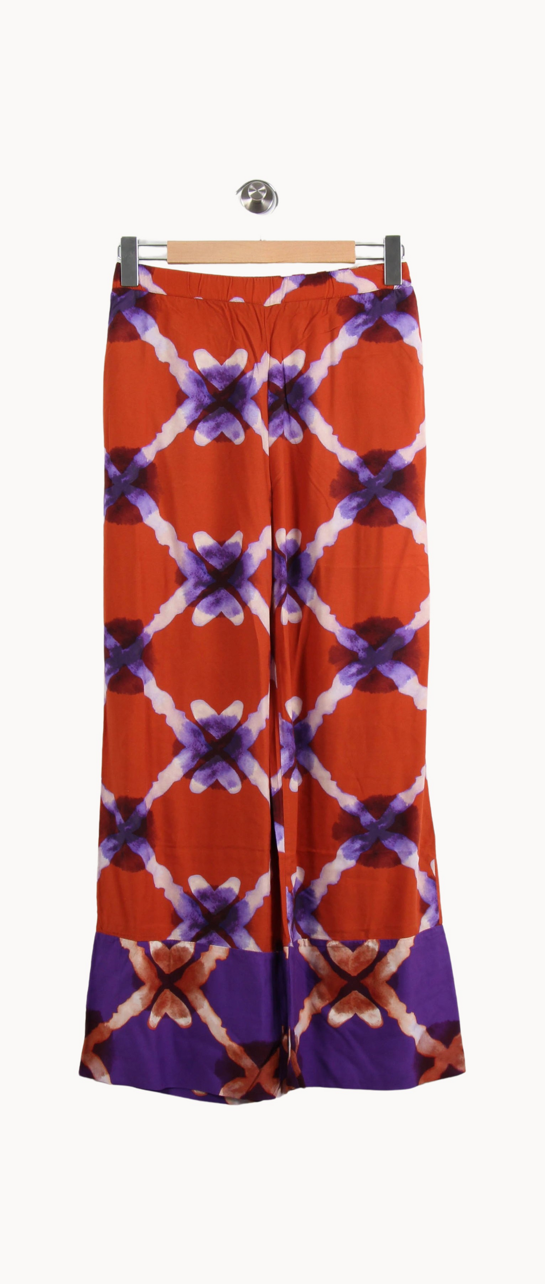 Pantalon Large Orange et Violet - Taille M/38 de la marque Imprevu | PARAD66950 - Vendu par Paradigme - Image 2