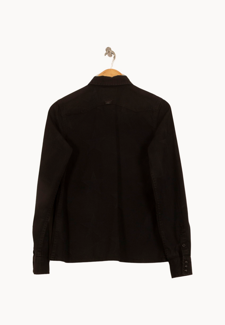 Chemise noire - Taille S/36 de la marque Replay | PARAD41961 - Vendu par Paradigme - Image 4