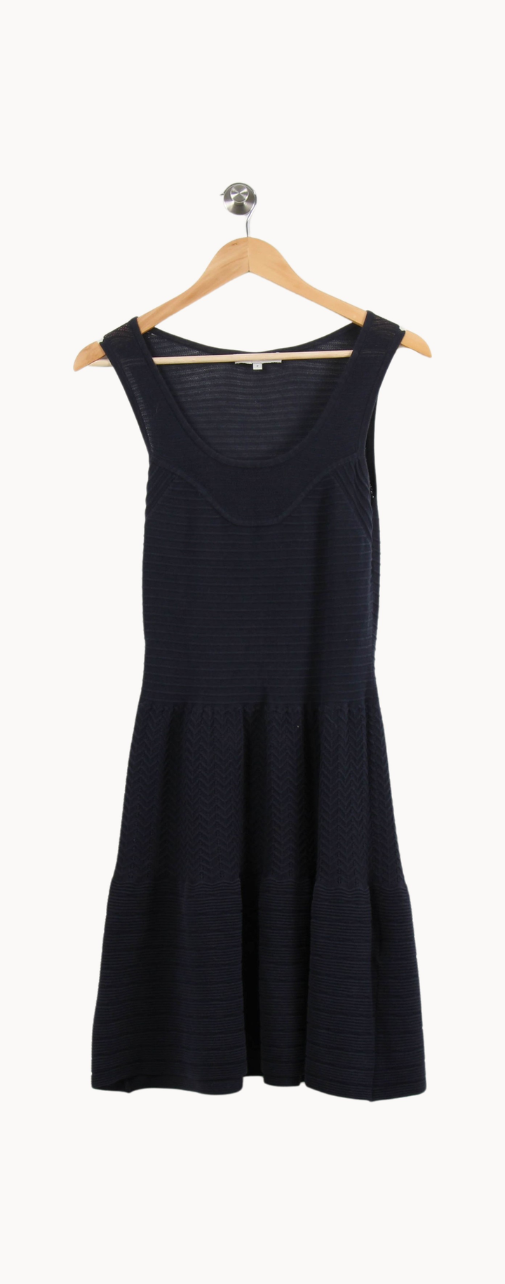 Robe Patineuse Bleue - Taille M/38 de la marque Sandro | PARAD69515 - Vendu par Paradigme - Image 2