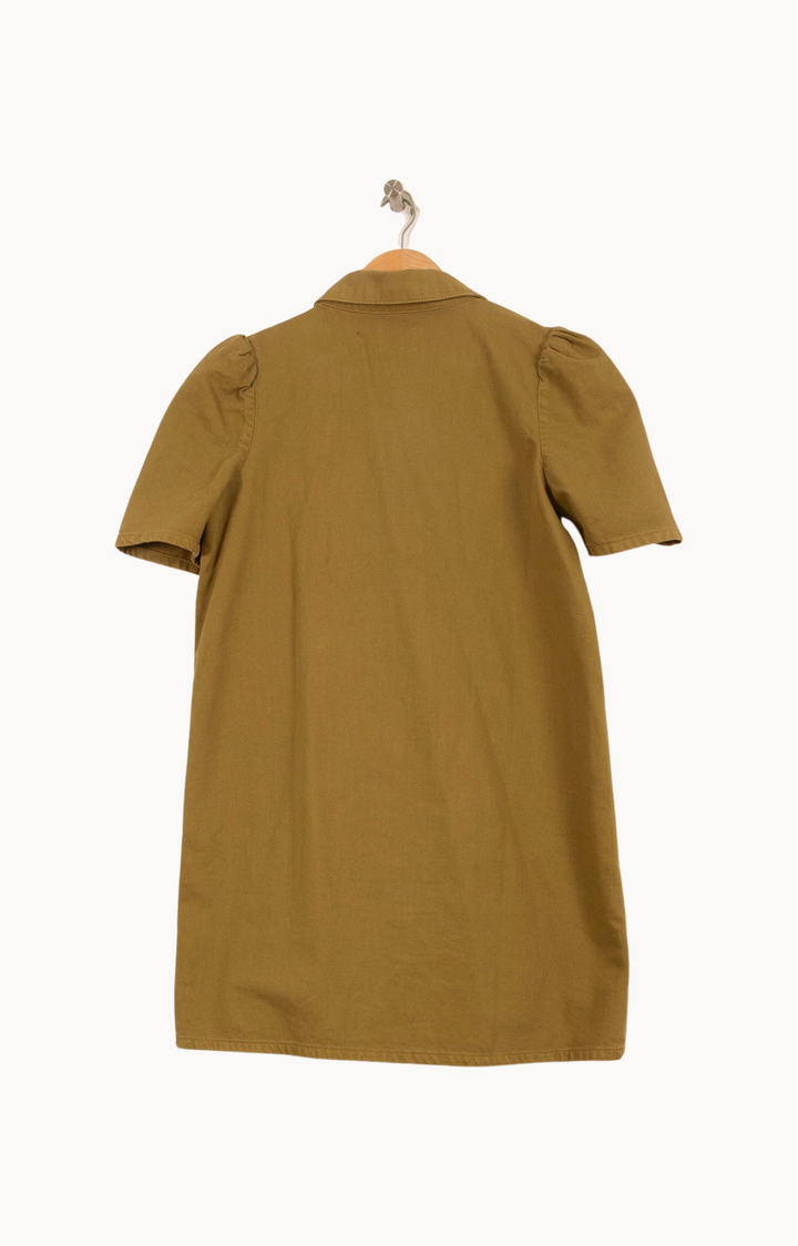 Robe Chemise Marron - Taille S/36 de la marque Maison Stella & Suzie | PARAD64964 - Vendu par Paradigme - Image 4