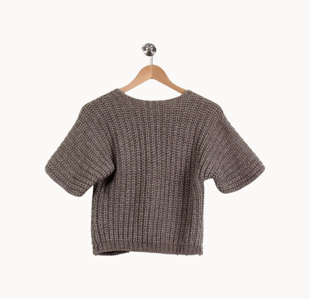 Cardigan Beige - Taille S/36 de la marque Caroll | PARAD63437 - Vendu par Paradigme - Image 4