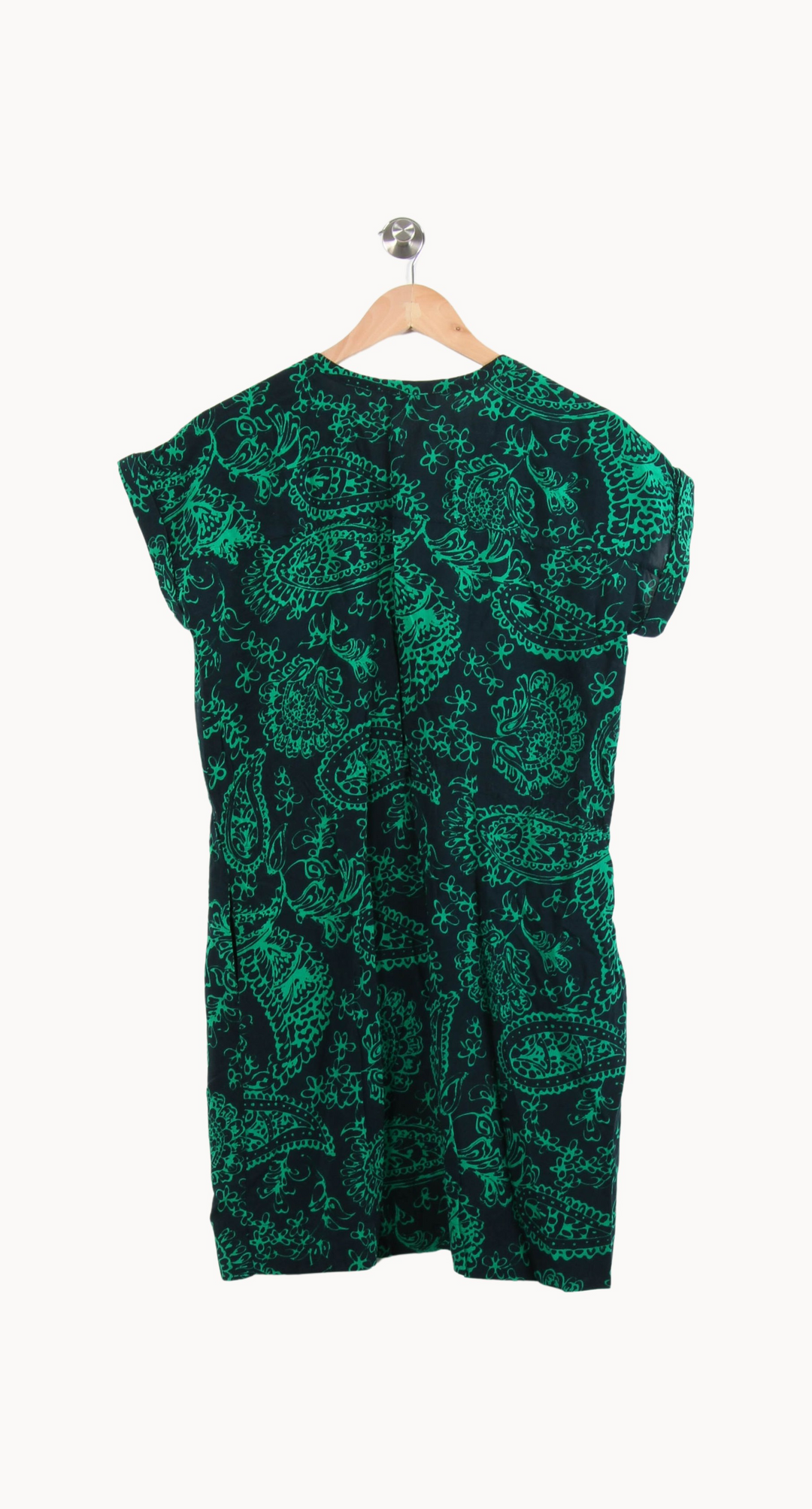 Robe Noire et Verte - Taille M/38 de la marque La Fée Maraboutée | PARAD53527 - Vendu par Paradigme - Image 4