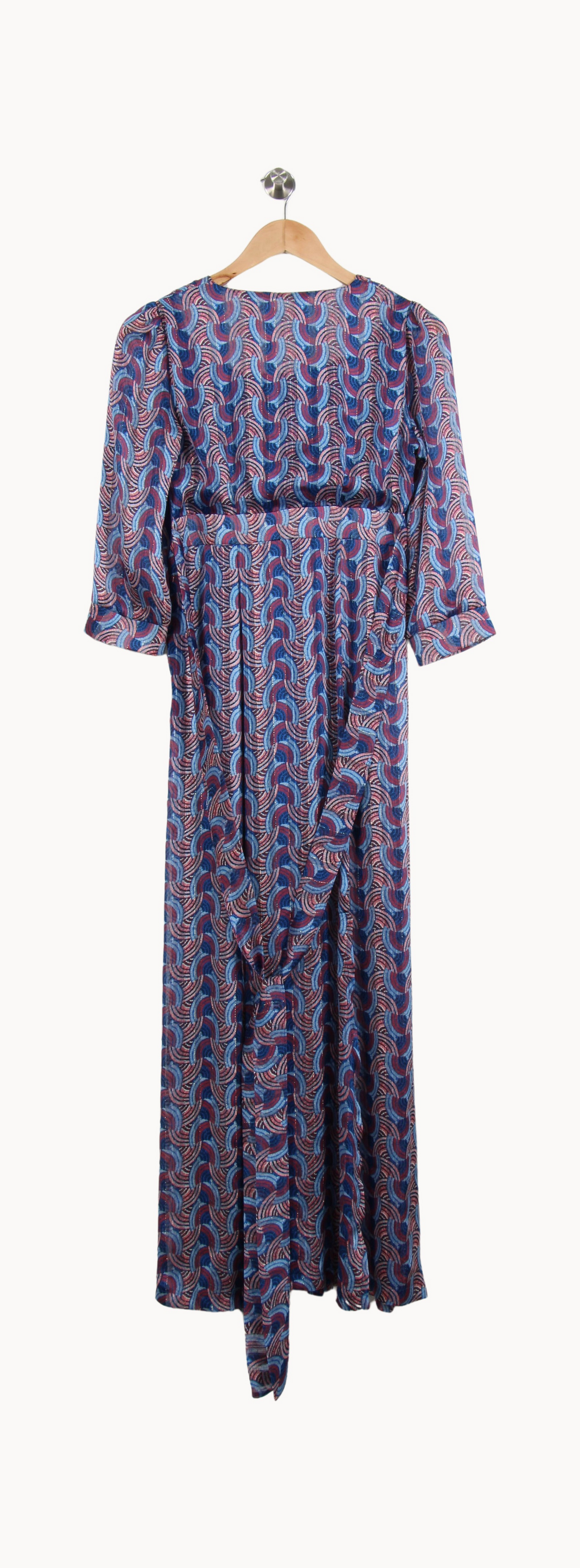 Robe Longue Bleue et Rouge - Taille S/36 de la marque Opullence | PARAD62279 - Vendu par Paradigme - Image 4