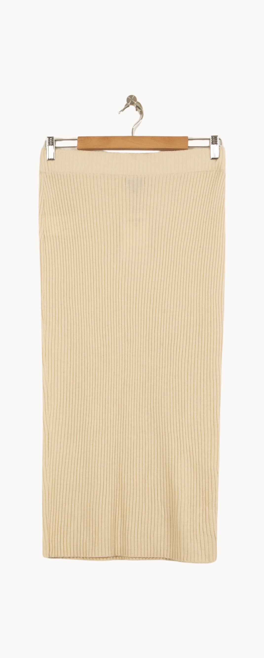 Jupe Crayon Beige - Taille L/40 de la marque Galeries Lafayette | RVLI1124 - Vendu par Paradigme - Image 4
