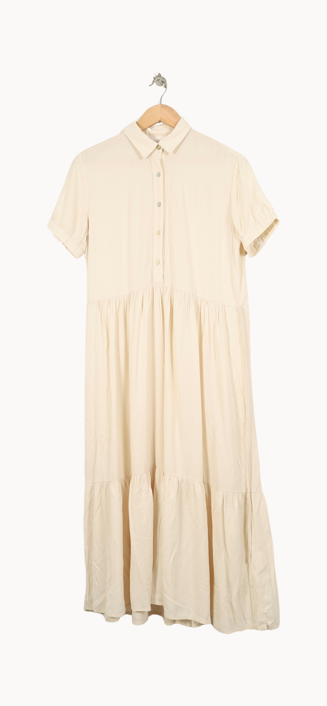 Robe Chemise Longue Blanche - Taille S/36 de la marque Grace & Mila | PARAD53941 - Vendu par Paradigme - Image 2