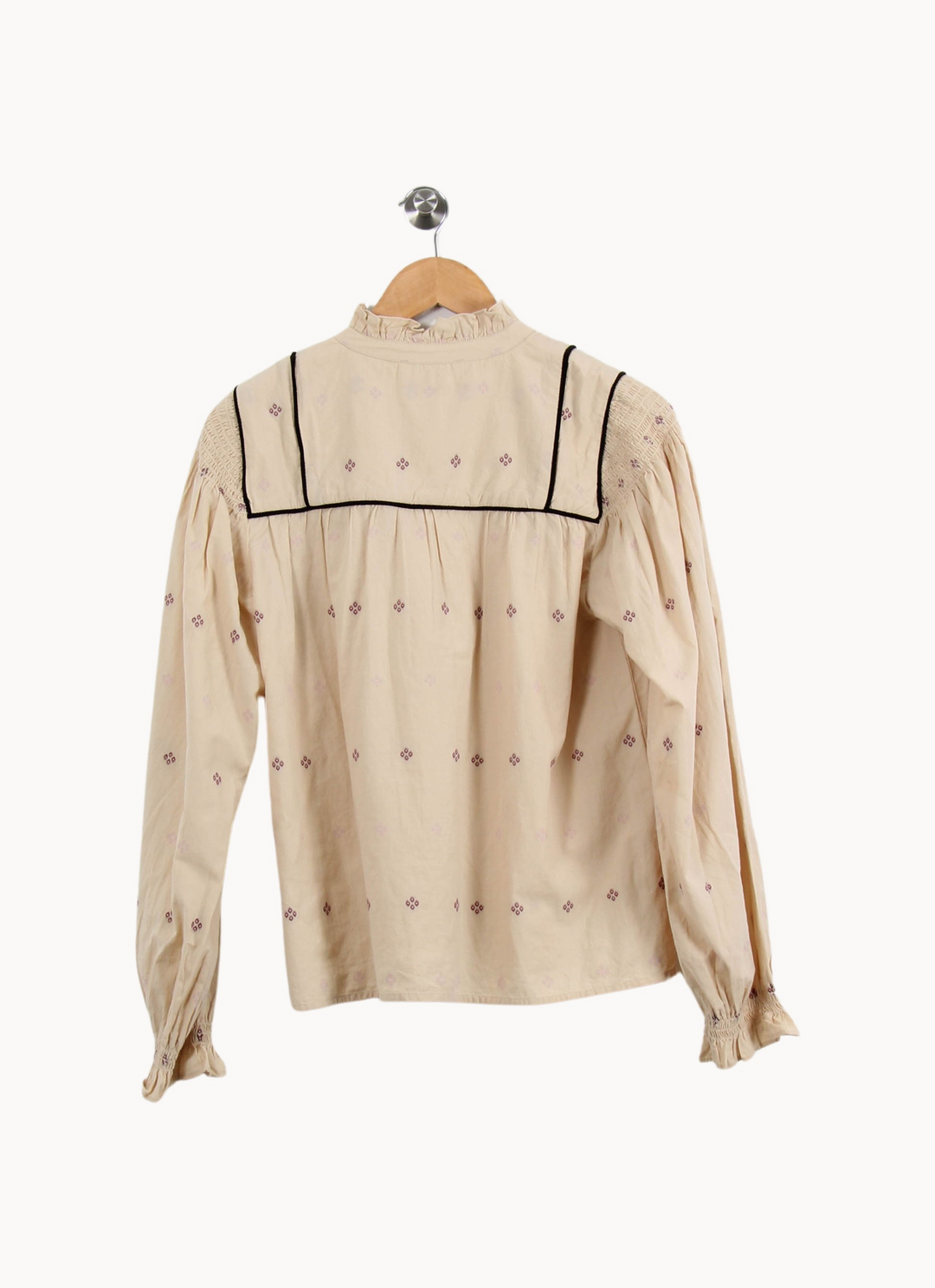 Blouse Beige - Taille S/36 de la marque Bérénice | PARAD53381 - Vendu par Paradigme - Image 4
