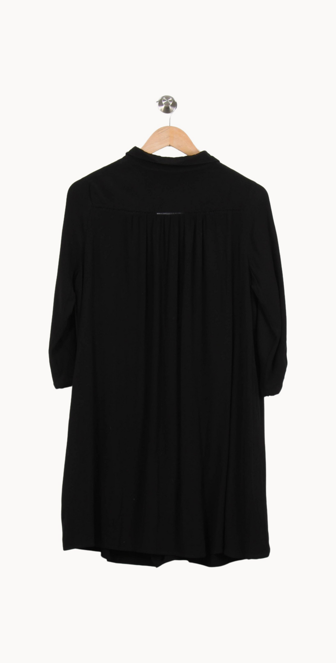 Robe Chemise Noire - Taille S/36 de la marque Sud express | PARAD67070 - Vendu par Paradigme - Image 4