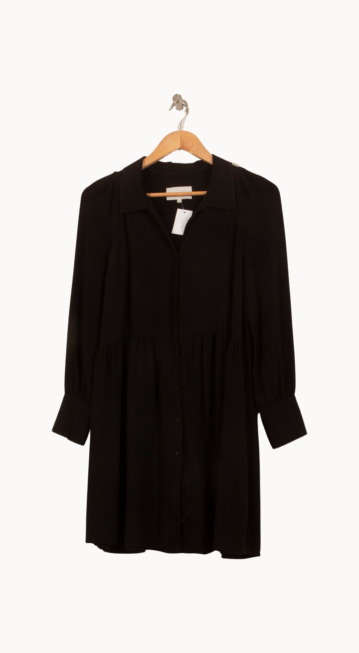 Robe Chemise Noire - Taille S/36 de la marque Sud express | PARAD32309 - Vendu par Paradigme - Image 2