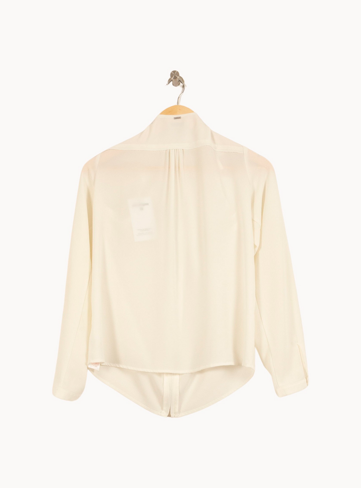 Chemise Blanche - Taille S/36 de la marque IKKS | PARAD63802 - Vendu par Paradigme - Image 4