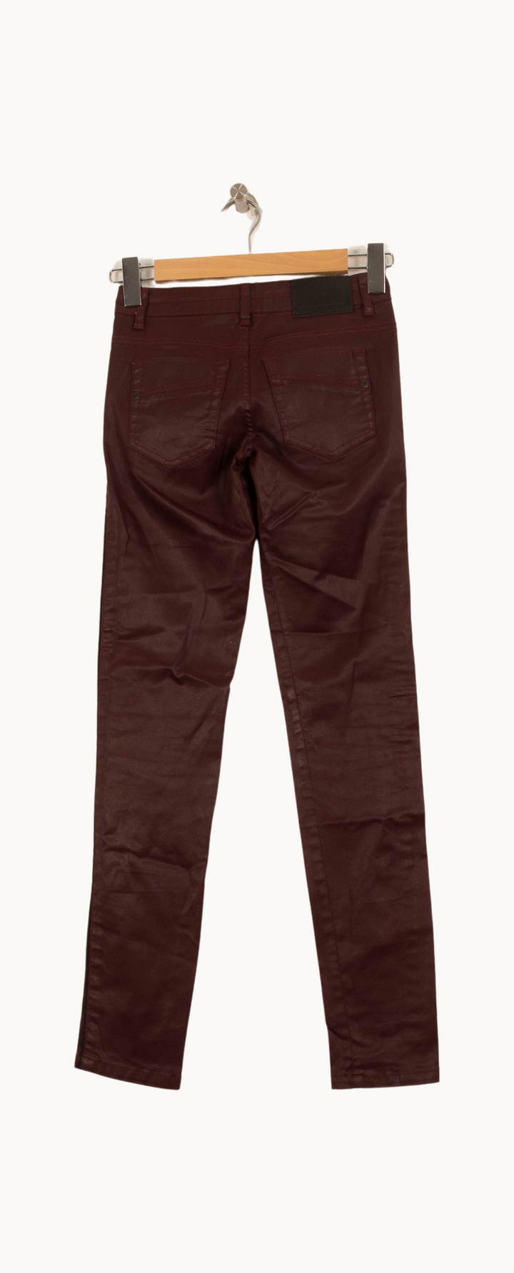 Jean Bordeaux - Taille XS/34 de la marque Comptoir des Cotonniers | PARAD39599 - Vendu par Paradigme - Image 4