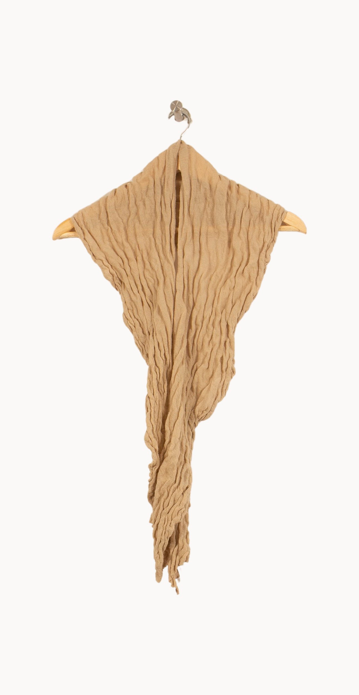 Chèche Beige - Taille T.U. de la marque Vanessa Bruno | PARAD51466 - Vendu par Paradigme - Image 2
