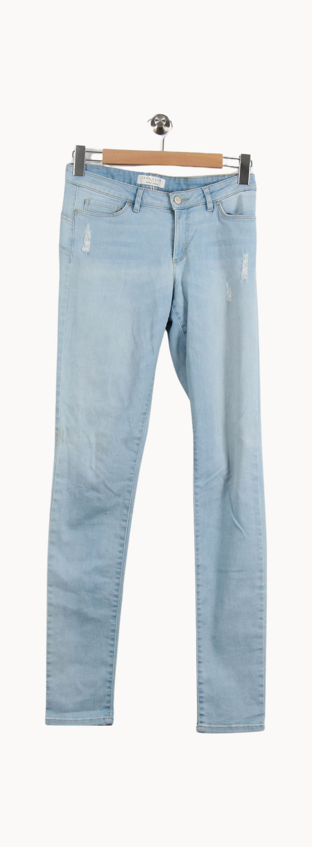 Jean Slim Bleu Clair - Taille M/38 de la marque IKKS | PARAD67360 - Vendu par Paradigme - Image 2