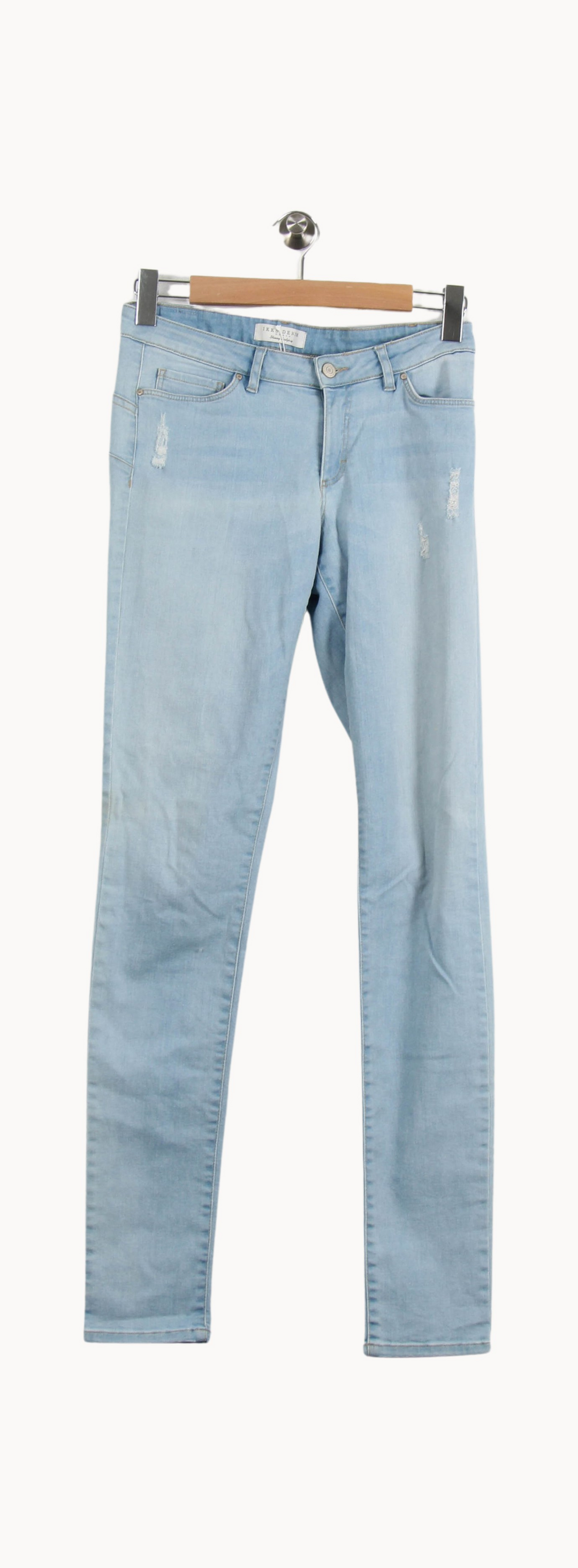 Jean Slim Bleu Clair - Taille M/38 de la marque IKKS | PARAD67360 - Vendu par Paradigme - Image 2