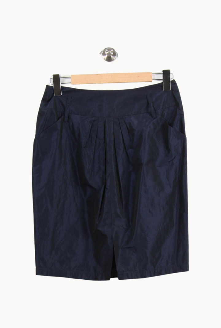 Jupe Droite Bleue - Taille M/38 de la marque Gerard Darel | PARAD64253 - Vendu par Paradigme - Image 2
