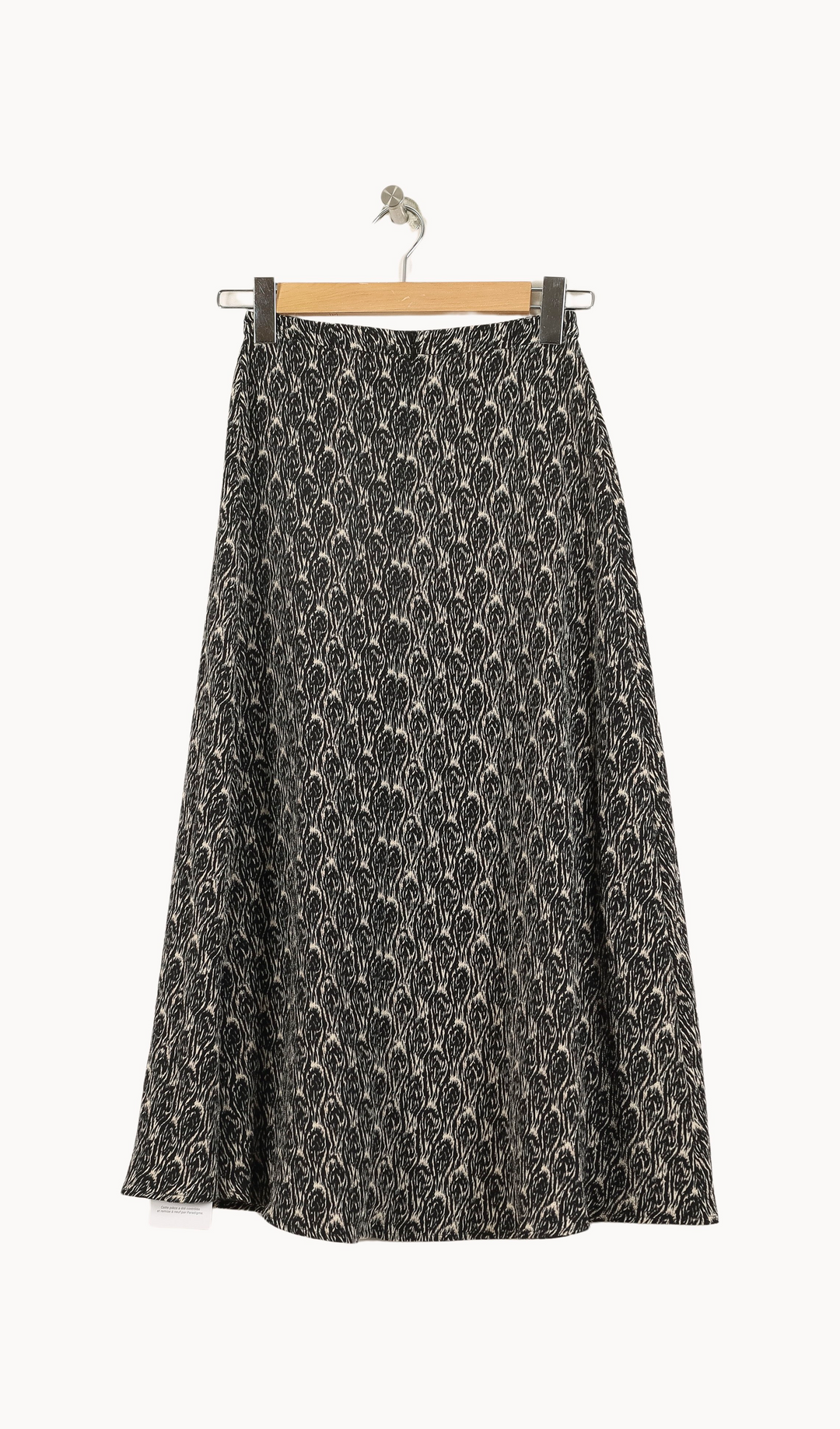 Jupe Longue Noire et Blanche - Taille XS/34 de la marque Vanessa Bruno | PARAD50938 - Vendu par Paradigme - Image 4