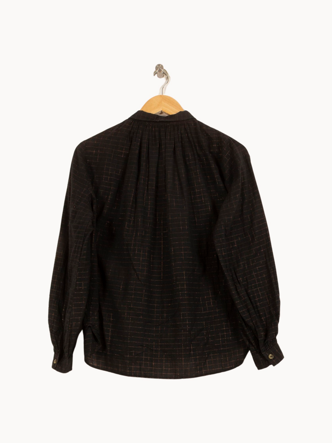 Blouse Noire - Taille M/38 de la marque Léon & Harper | PARAD64238 - Vendu par Paradigme - Image 4