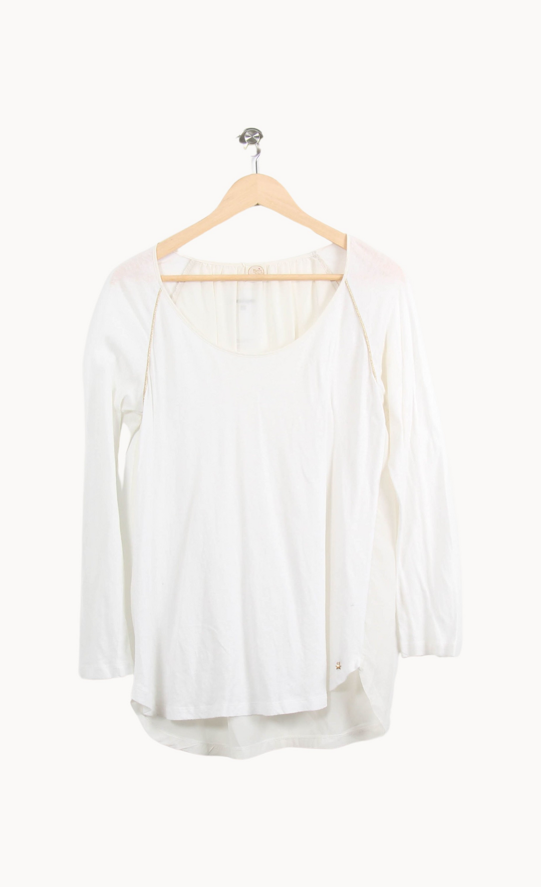 Tee-shirt Manches Longues Blanc - Taille T.U. de la marque Des petits hauts | PARAD62771 - Vendu par Paradigme - Image 2
