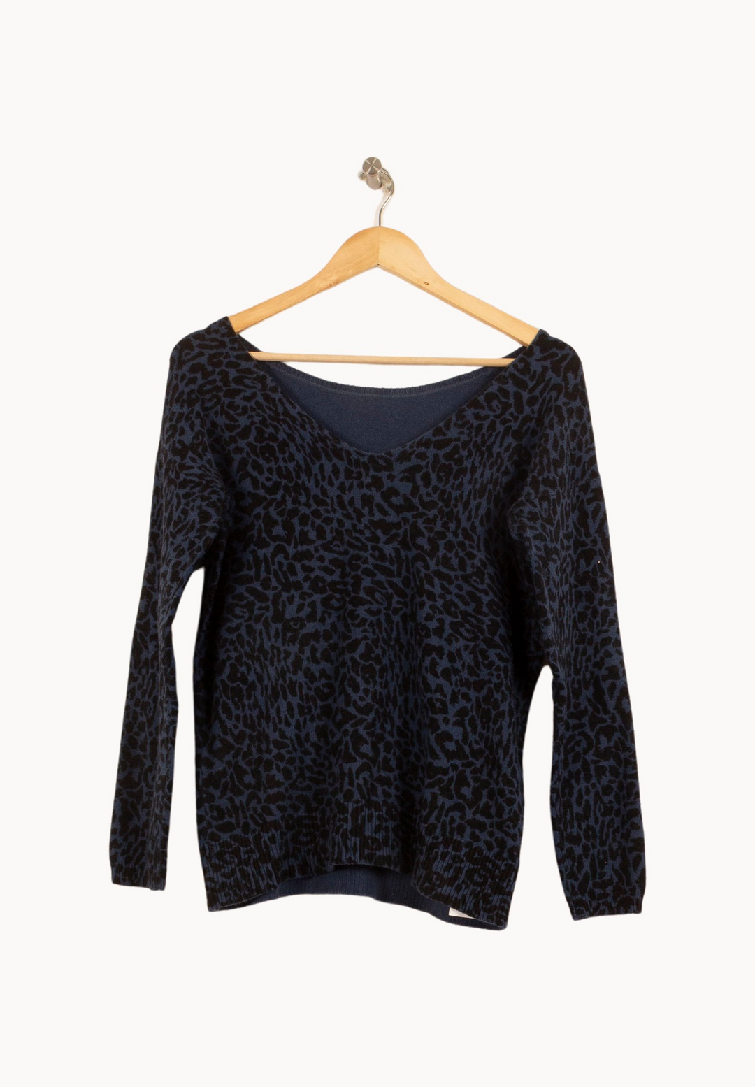 Pull Noir et Bleu - Taille L/40 de la marque Comptoir des Cotonniers | PARAD53593 - Vendu par Paradigme - Image 4
