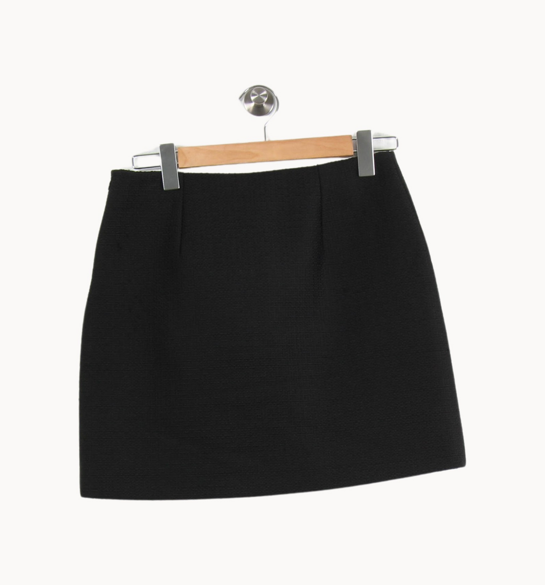 Jupe Courte Noire - Taille M/38 de la marque Claudie Pierlot | PARAD55558 - Vendu par Paradigme - Image 4