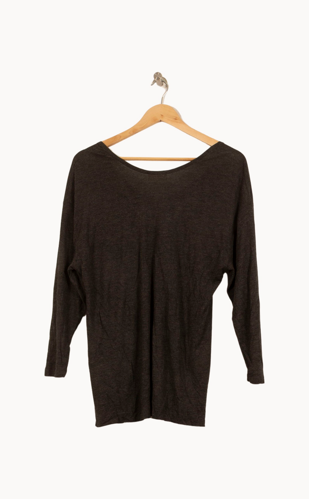 Pull Gris - Taille S/36 de la marque American Vintage | PARAD51469 - Vendu par Paradigme - Image 4